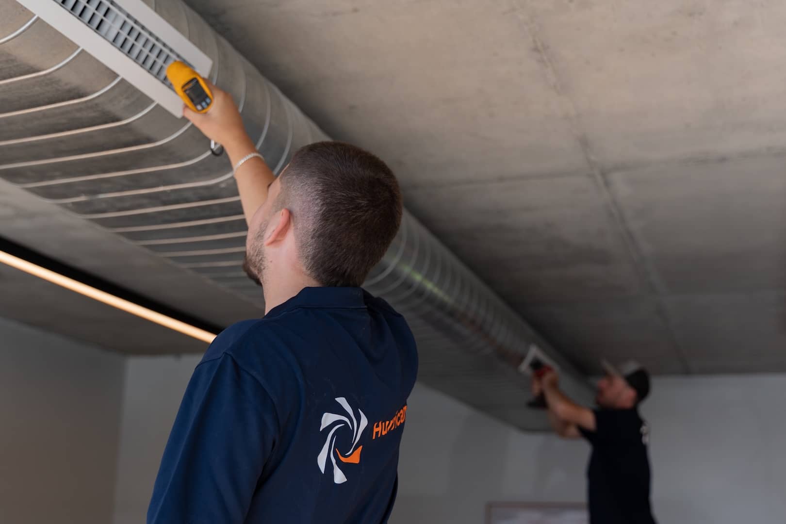 Commercial air conditioning repair work