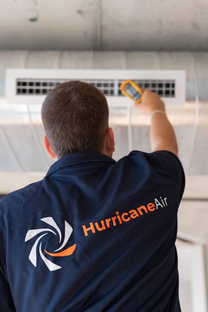 commercial air con getting services by hurricane air