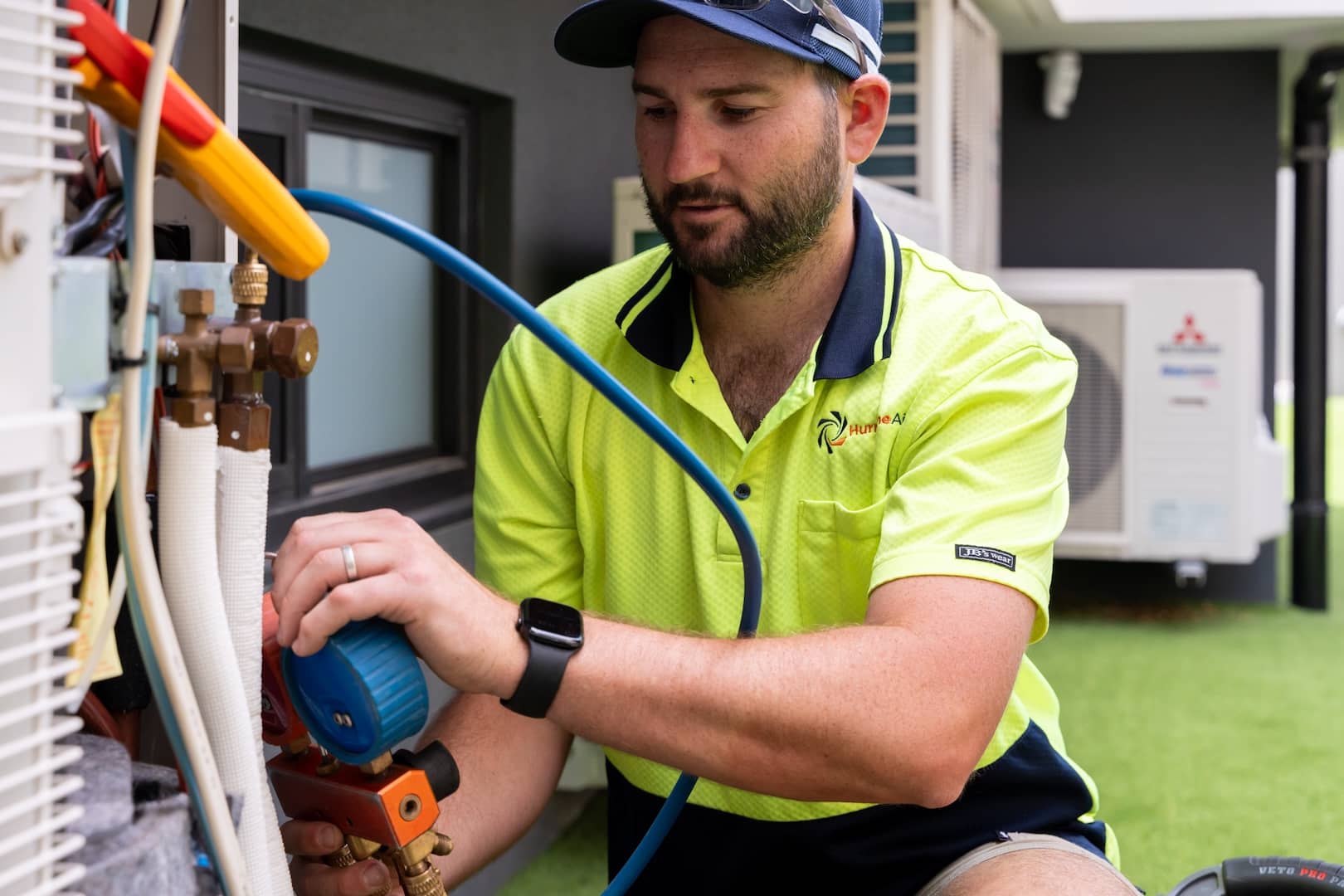 male checking valves for air pressure in air con